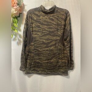 Camouflage Long Sleeve Top